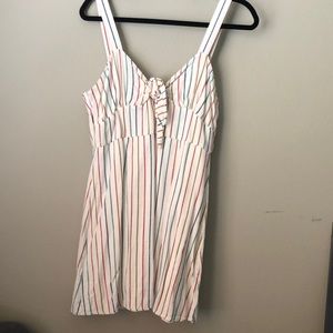 Colorful stripped dress
